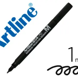 ROTULADOR ARTLINE RETROPROYECCION PUNTA FIBRA PERMANENTE EK-854 NEGRO -PUNTA REDONDA 1 MM