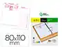 BLOC BUFETE LIDERPAPEL 2024 80X110 MM PAPEL 70 GR TEXTO EN CASTELLANO