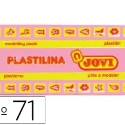 PLASTILINA JOVI 71 ROSA UNIDAD TAMAÐO MEDIANO