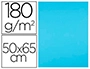 CARTULINA LIDERPAPEL 50X65 CM 180G/M2 CELESTE