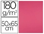CARTULINA LIDERPAPEL 50X65 CM 180G/M2 FUCSIA