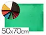 GOMA EVA CON PURPURINA BIODEGRADABLE LIDERPAPEL 50X70CM 60G/M2 ESPESOR 2 MM VERDE