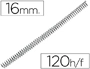 ESPIRAL METALICO Q-CONNECT 64 5:1 16MM 1,2MM