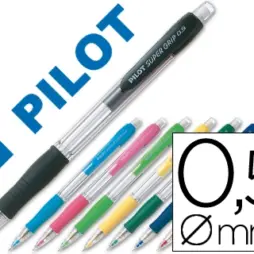 PORTAMINAS PILOT SUPER GRIP 0,5 MM UNIDAD